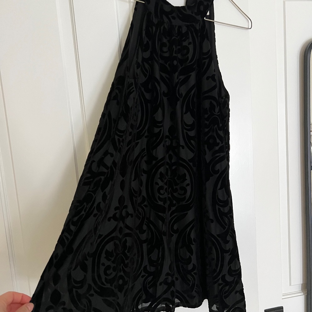 Black Velvet Dress
